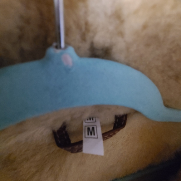 Men's Distressed Brown Shearling Jacket/Resident Evil 4 NWT - Picture 8 of 8